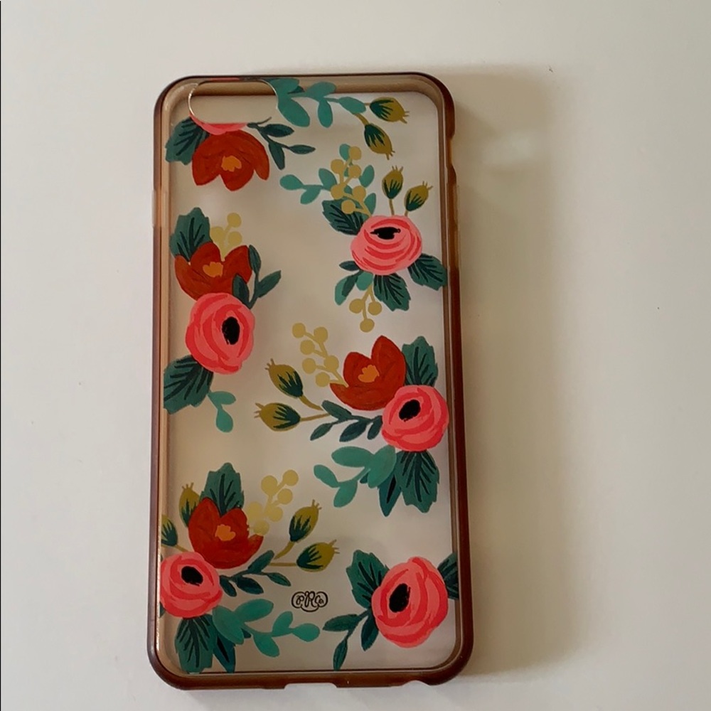 Rifle Paper Co. iPhone 8 clear phone case